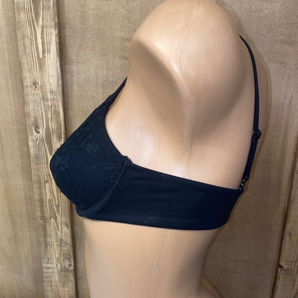 Victoria’s Secret bra body by Victoria perfect coverage black 34B front closure - Picture 6 of 15